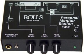 Rolls PM351 Personal Monitor Station, Blemished, Main