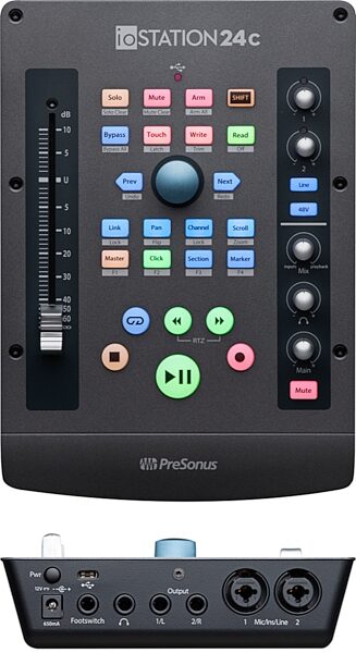 PreSonus ioStation 24c Audio Interface and Control Surface, New, ve
