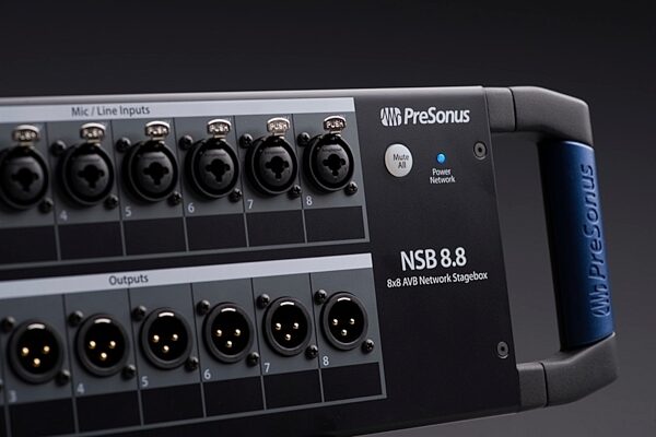 PreSonus NSB 8.8 8x8 AVB Networked Stage Box, New, ve