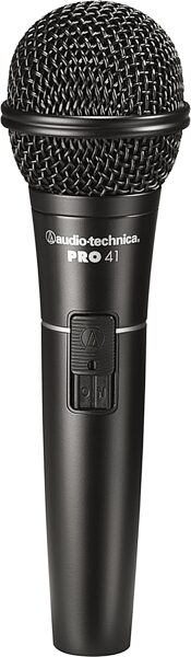 Audio-Technica PRO41 Cardioid Dynamic Handheld Microphone, New, Action Position Back