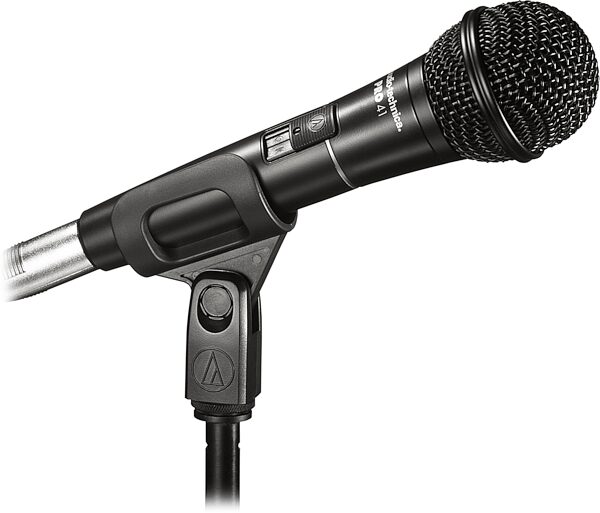 Audio-Technica PRO41 Cardioid Dynamic Handheld Microphone, New, Action Position Back