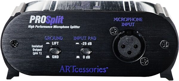 ART Prosplit 2-Way Microphone Splitter, Blemished, Front