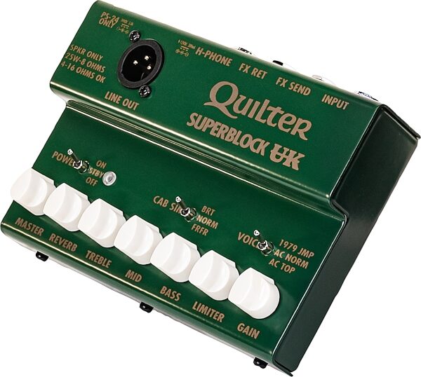 Quilter SuperBlock UK Pedalboard Amplifier (25 Watts), New, Action Position Back