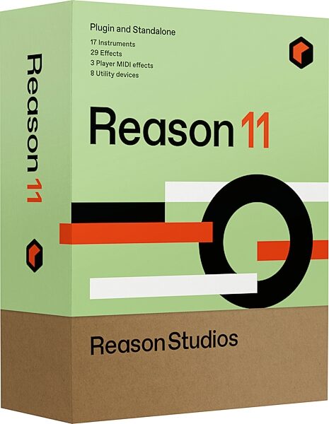 Reason 11 Standard - Upgrade from Reason Intro/Lite/Essentials, Boxed, Card with Download Code, Action Position Back