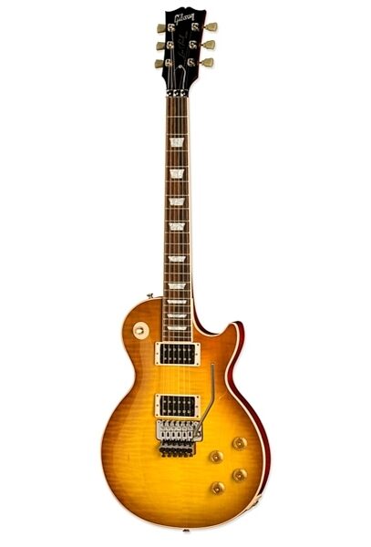Gibson Les Paul Axcess Standard Electric Guitar with Floyd Rose (with Case), Iced Tea Sunburst