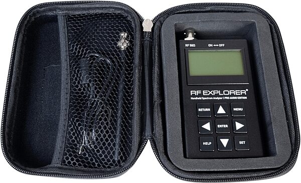 Audio-Technica RFEXP-PA RF Explorer Pro Audio Edition Portable Spectrum Analyzer, Action Position Back