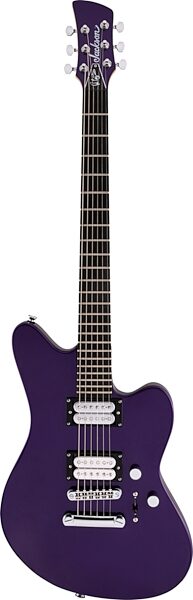 Jackson Pro Rob Caggiano Shadowcaster Electric Guitar, Purple Metallic, Action Position Back