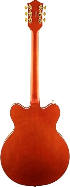 Gretsch G5422TG Electromatic Hollowbody Double Cutaway Electric Guitar, Orange, Action Position Back