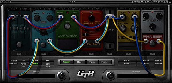 waves gtr3 gx interface