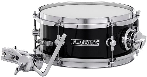 Pearl Short Fuse Drum Snare (with Mount), Black, 10x4.5&quot;, Main