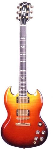 Gibson SG Supreme Electric Guitar (with Case), Fireburst