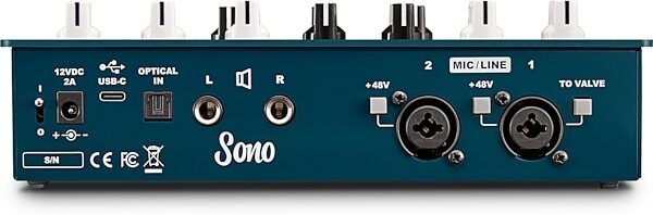 Audient Sono USB Guitar Recording Audio Interface, New, Main Back