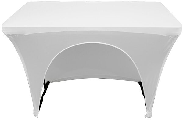 Odyssey SPATBL Scrim Werks Performer's Table Cover, White, 4', White 2