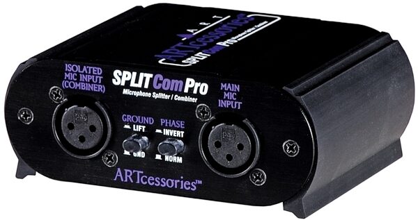 ART SPLITCom Pro Microphone Splitter/Combiner, New, Main