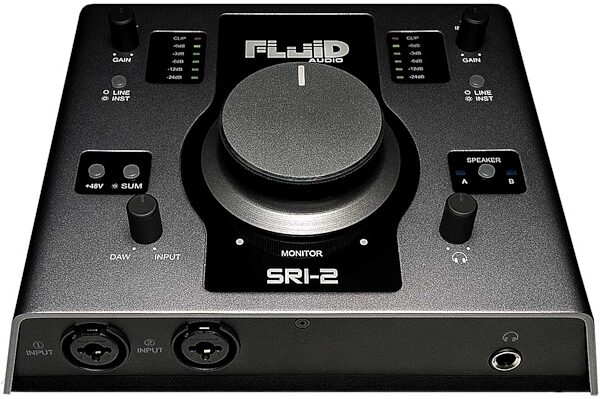 Fluid Audio SRI-2 2X2 USB Audio Interface, New, Action Position Front