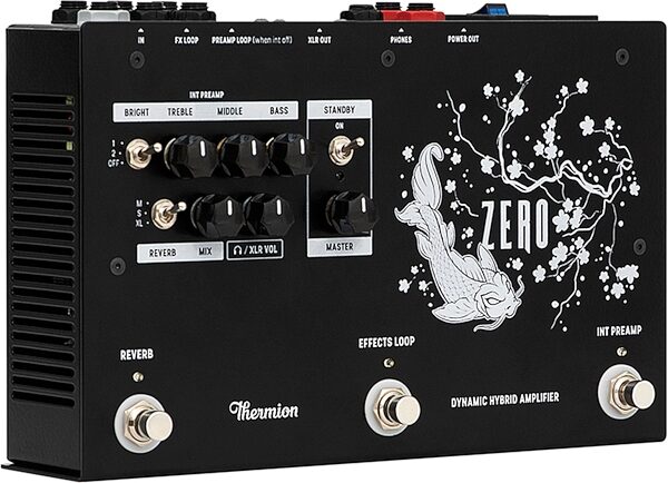 Thermion Zero Pedal Board Amplifier, Scratch and Dent, Action Position Back