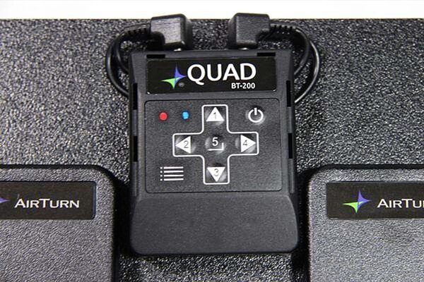 AirTurn QUAD Four Pedal Wireless Controller, New, View