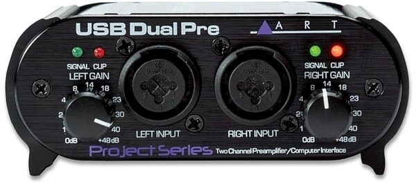 ART USB Dual Pre 2-Channel Microphone Preamp/Interface, Warehouse Resealed, view