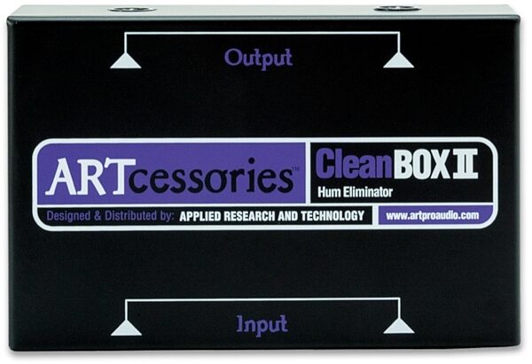 ART Cleanbox II Dual-Channel Hum Eliminator, New, main
