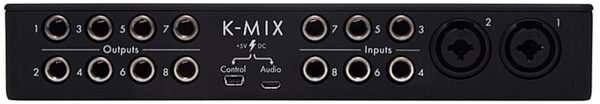 Keith McMillen Instruments K-Mix USB Audio Interface Mixer and Control Surface, Back