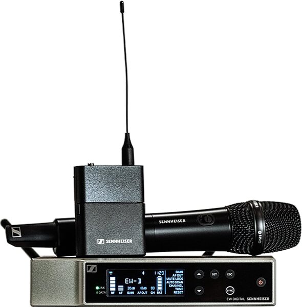 Sennheiser EW-D Ci1 Instrument Set Wireless System, Band Q1-6 (470.2-526 MHz), Action Position Back