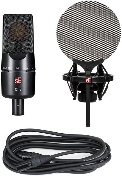 SE Electronics X1 S Microphone Studio Bundle with RF-X, New, Isolation Pack Included