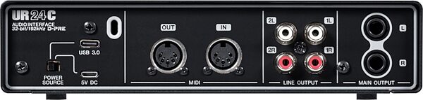 Steinberg UR24C USB Audio Interface, New, Action Position Back