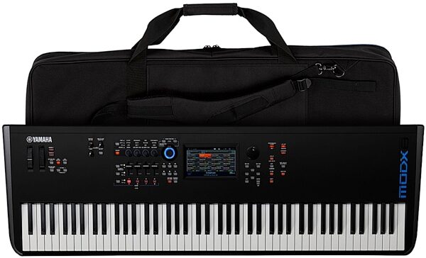 Yamaha MODX8 Keyboard Synthesizer, 88-Key, pack