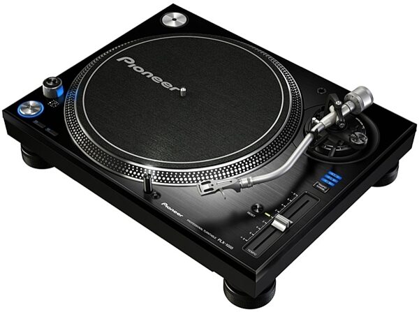 Pioneer DJ PLX-1000 Direct-Drive Turntable, New, Angle