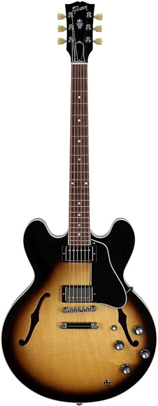 Gibson ES-335 Electric Guitar (with Case), Vintage Burst, Serial Number 227210107, Full Straight Front