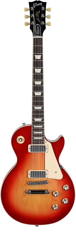 Gibson Les Paul Deluxe '70s Electric Guitar (with Case), Cherry Sunburst, Serial Number 231910301, Full Straight Front