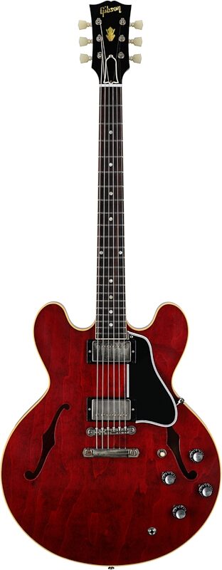 Gibson Custom 1961 ES-335 Murphy Lab Ultra Light Aged Electric Guitar (with Case), 60s Cherry, Serial Number 120263, Full Straight Front