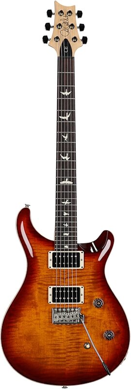 PRS Paul Reed Smith CE24 Electric Guitar (with Gig Bag), Dark Cherry Sunburst, Serial Number 0334917, Full Straight Front