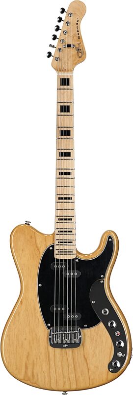 G&L CLF Research Espada Electric Guitar (with Case), Natural, Serial Number CLF2204221, Full Straight Front
