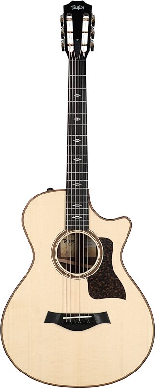 Taylor 712ce 12-Fret Grand Concert Acoustic-Electric Guitar (with Case), Natural, Serial Number 1204042070, Full Straight Front