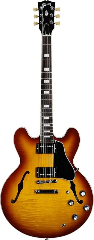 Gibson ES-335 Figured Electric Guitar (with Case), Iced Tea, Serial Number 212320504, Full Straight Front
