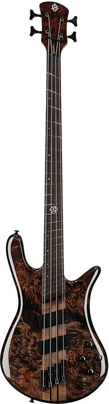 Spector NS Dimension Multi-Scale 4-String Bass Guitar (with Bag), Super Faded Black, Serial Number 21W211148, Full Straight Front