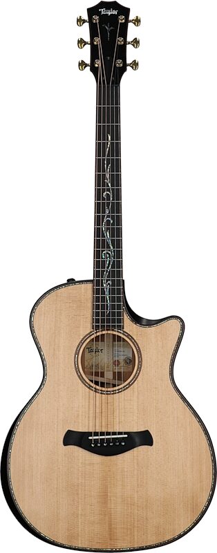 Taylor Builder's Edition K14ceV Grand Auditorium Acoustic-Electric Guitar, Kona Burst, Serial Number 1204262182, Full Straight Front
