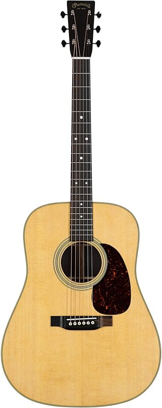 Martin D-28 Reimagined Dreadnought Acoustic Guitar (with Case), Natural, Serial Number M2622804, Full Straight Front