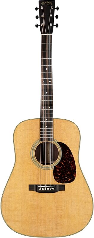 Martin D-28 Reimagined Dreadnought Acoustic Guitar (with Case), Natural, Serial Number M2622991, Full Straight Front
