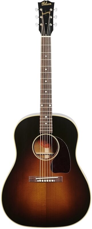 Gibson Custom Shop Historic 1942 Banner J-45 VOS Acoustic Guitar (with Case), Vintage Sunburst, Full Straight Front