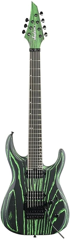 Jackson Pro Dinky DK2 Mod Ash FR7 Electric Guitar, 7-String, Bake Green, Full Straight Front