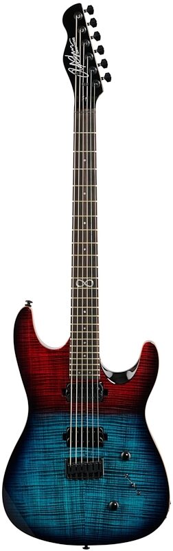 Chapman ML1 Modern Electric Guitar, Red Sea, Full Straight Front