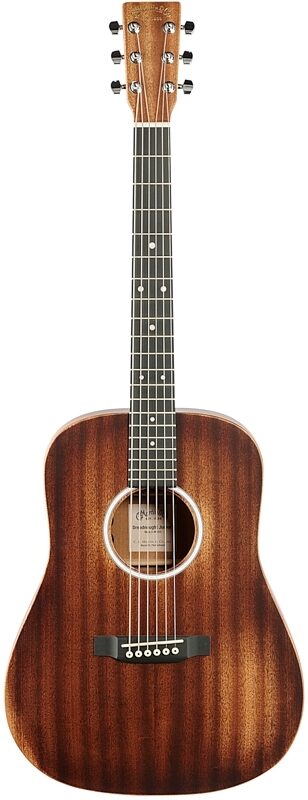 Martin DJr-10E StreetMaster Acoustic-Electric Guitar (with Gig Bag), New, Full Straight Front