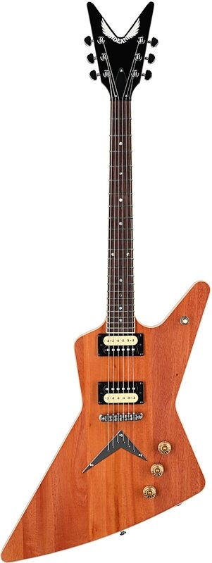 Dean '79 Z Electric Guitar, Natural Mahogany, Full Straight Front