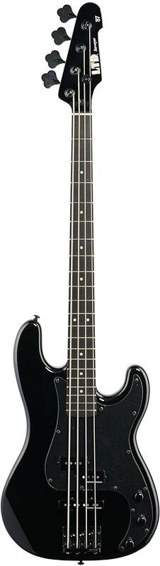 ESP LTD Surveyor 87 Electric Bass, Black, Full Straight Front
