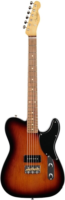 Fender Noventa Telecaster Electric Guitar (with Gig Bag), 2-Color Sunburst, Full Straight Front