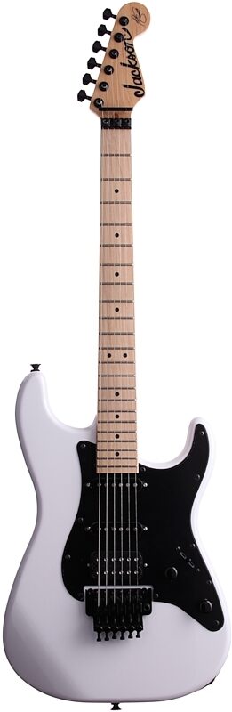 Jackson X Series Signature Adrian Smith SDX Electric Guitar, Maple Fingerboard, Snow White, Black Pickguard, Full Straight Front