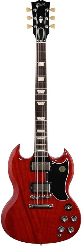 Gibson SG Standard '61 Electric Guitar (with Case), Vintage Cherry, Blemished, Full Straight Front