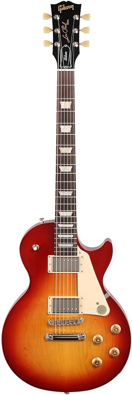Gibson Les Paul Tribute Electric Guitar (with Soft Case), Satin Cherry Sunburst, Full Straight Front
